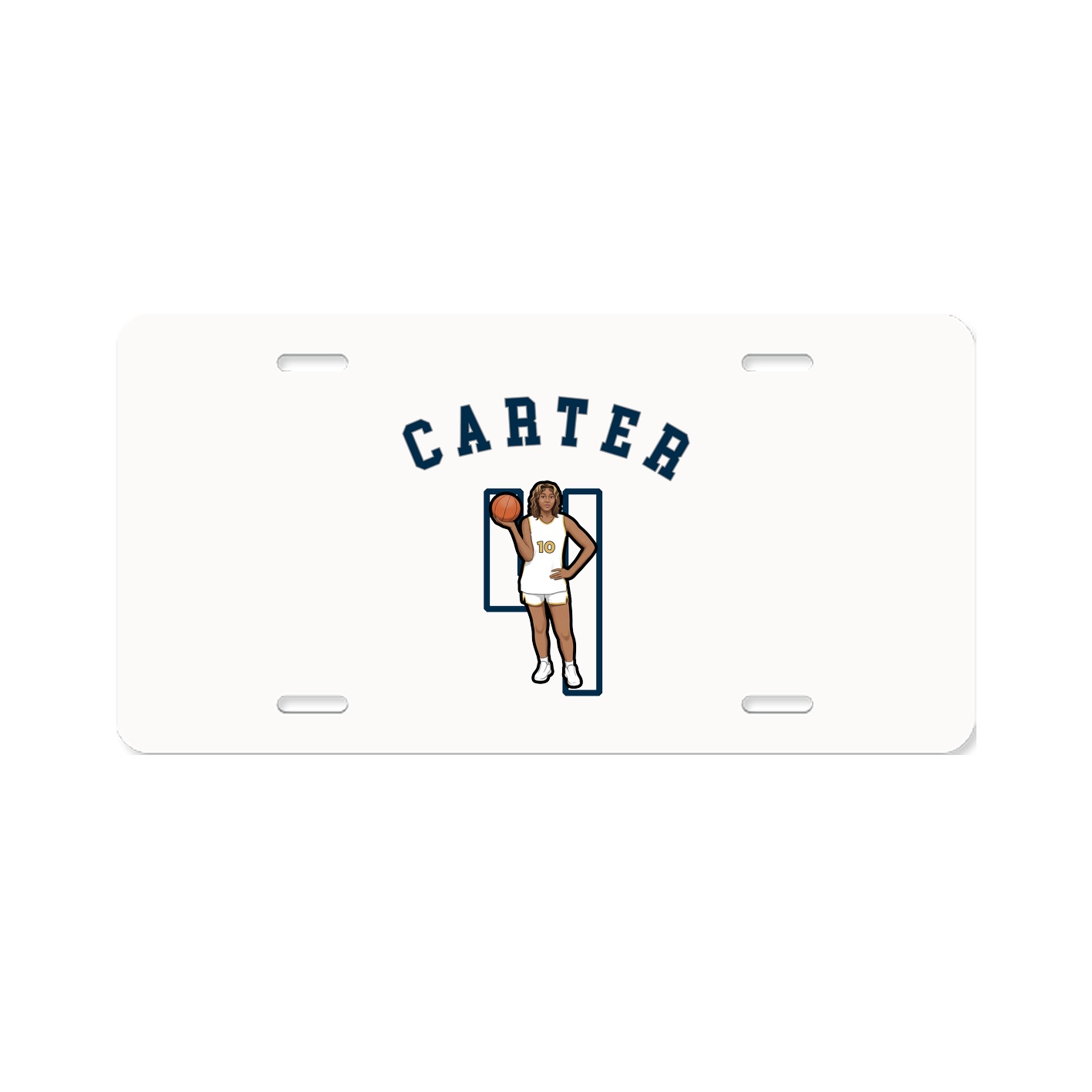 License Plate — Shirsey Arch in Classic
