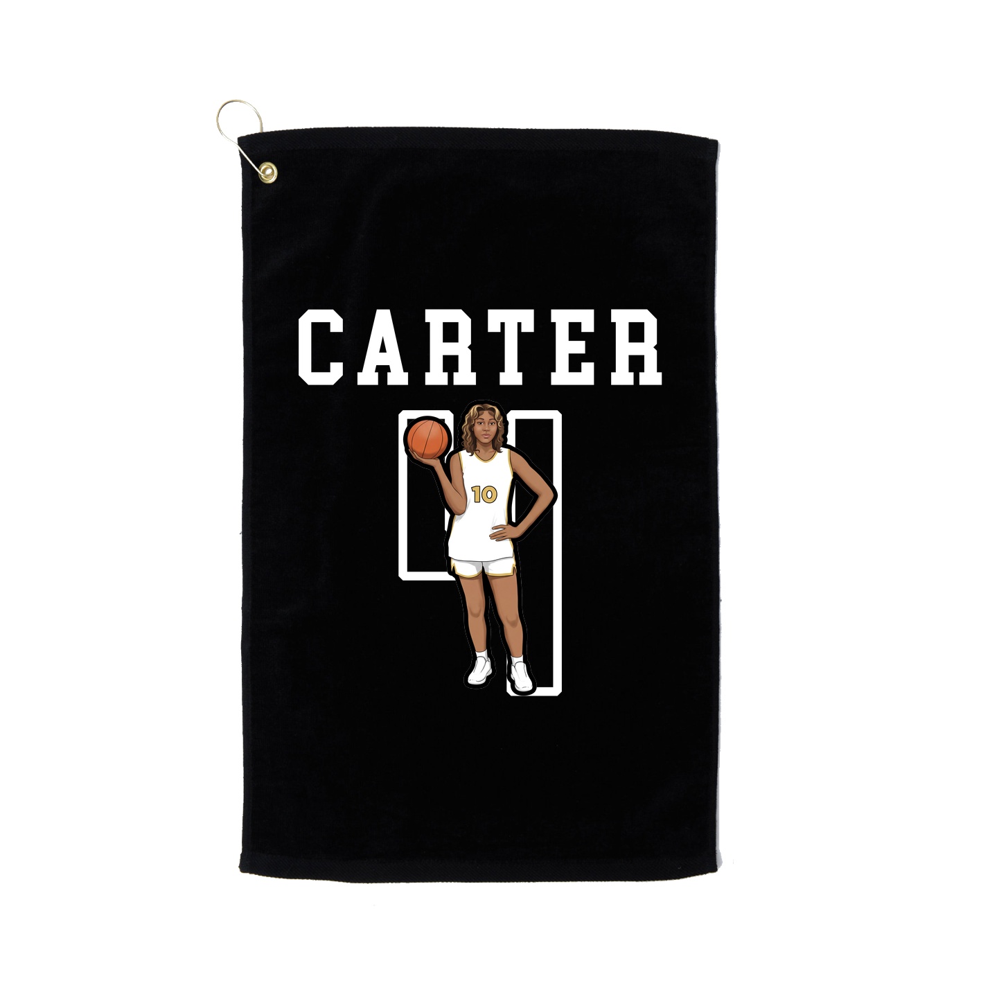 Golf Towel — Shirsey in Black