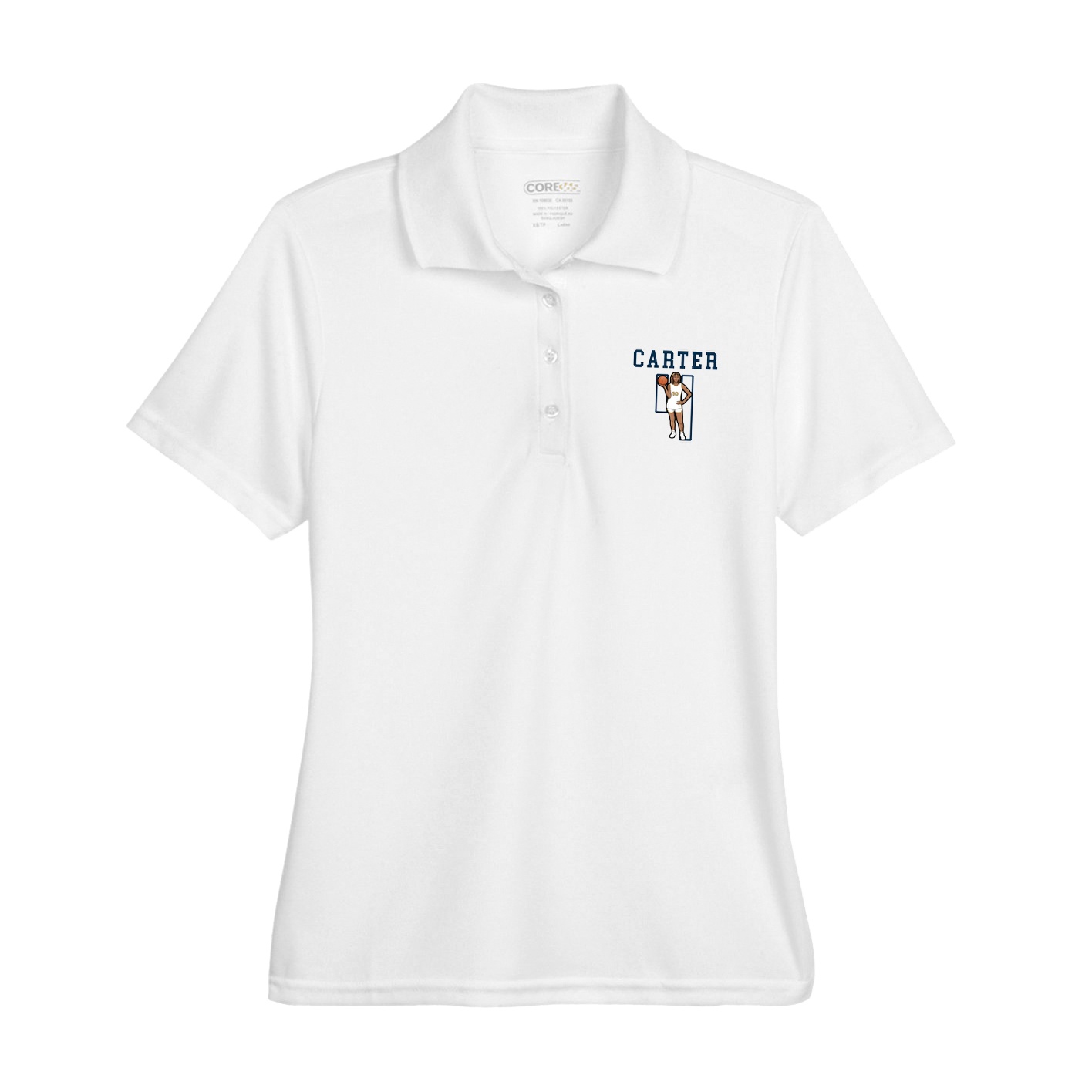 Womens Performance Polo — Shirsey in White