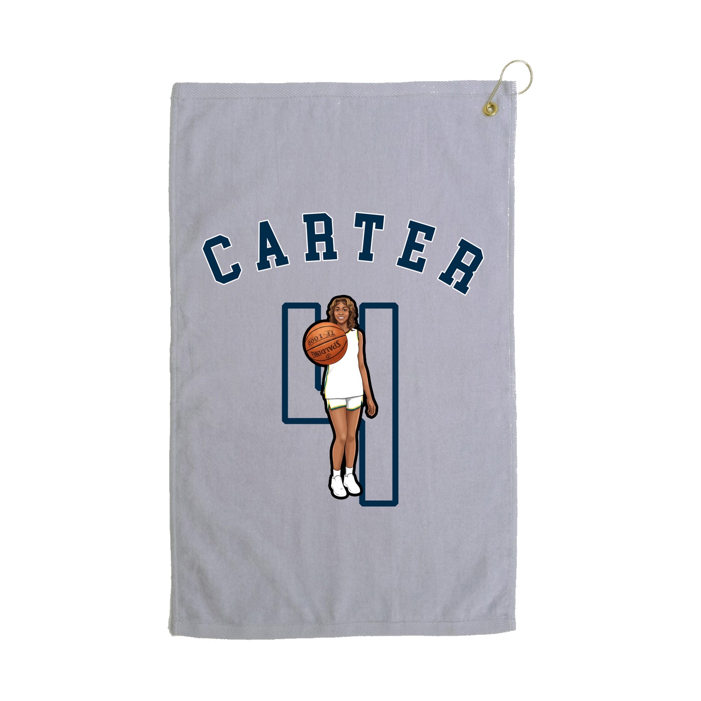 Golf Towel — Shirsey Arch in Grey