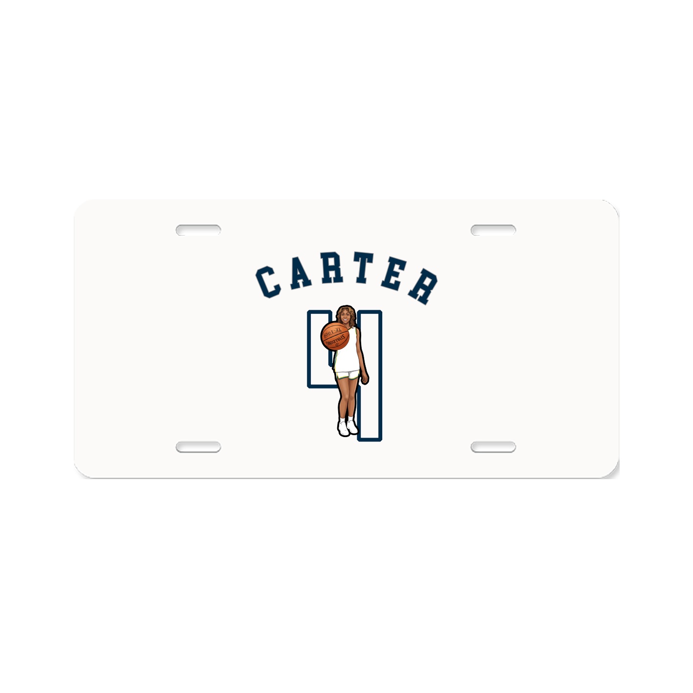 License Plate — Shirsey Arch in Classic