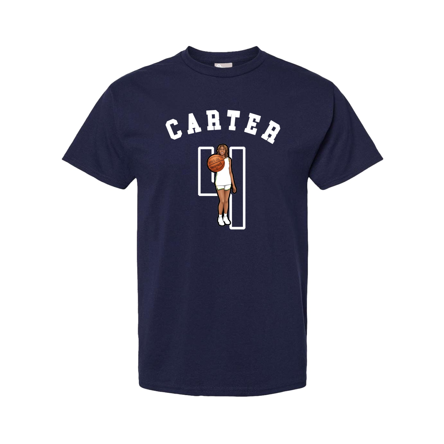 Youth Tee — Shirsey Arch in Navy