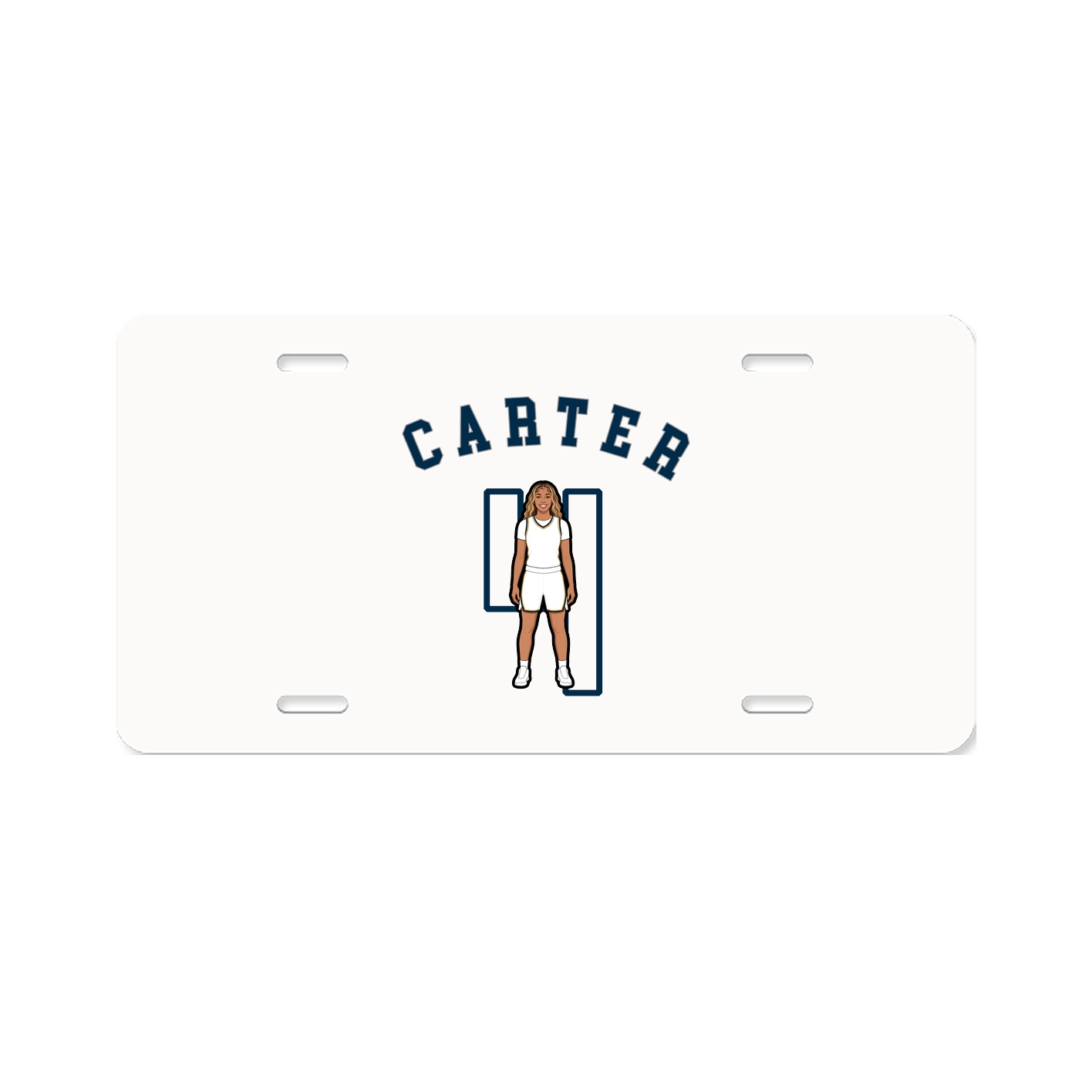 License Plate — Shirsey Arch in Classic