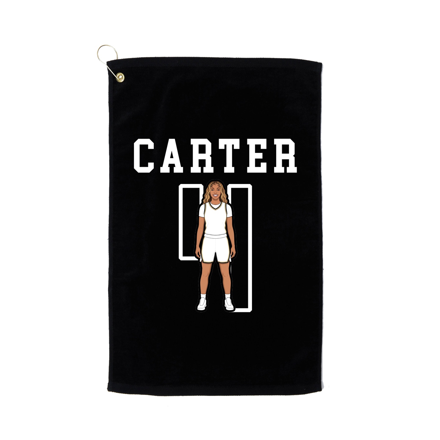 Golf Towel — Shirsey in Black