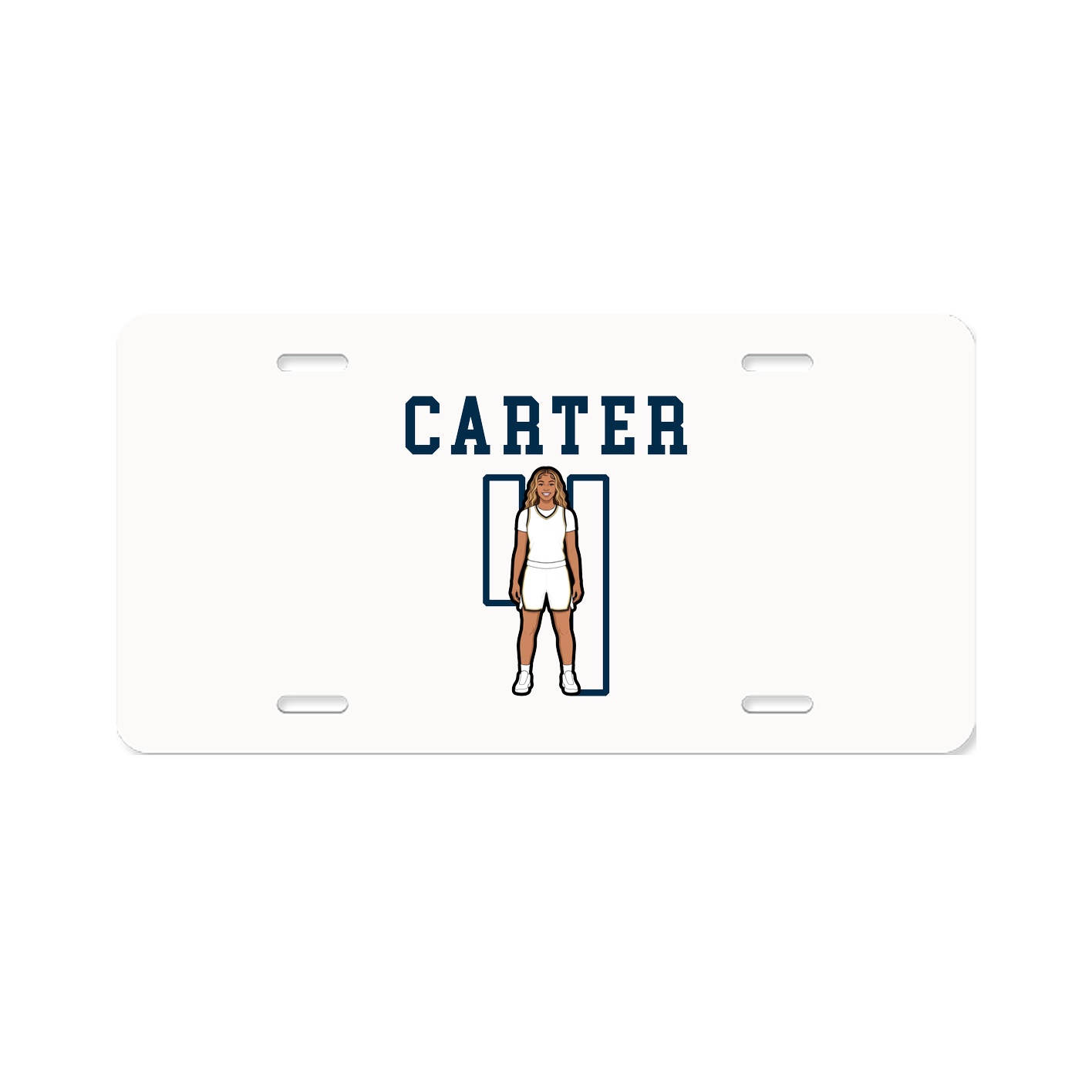 License Plate — Shirsey in Classic