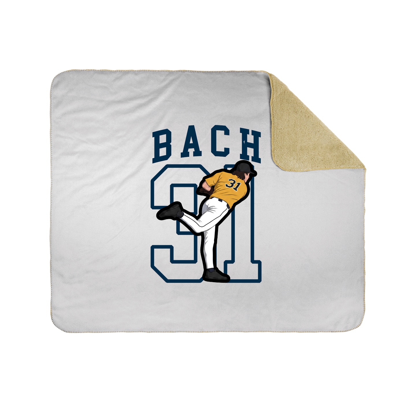 50x60 Sherpa Lined Throw Blanket