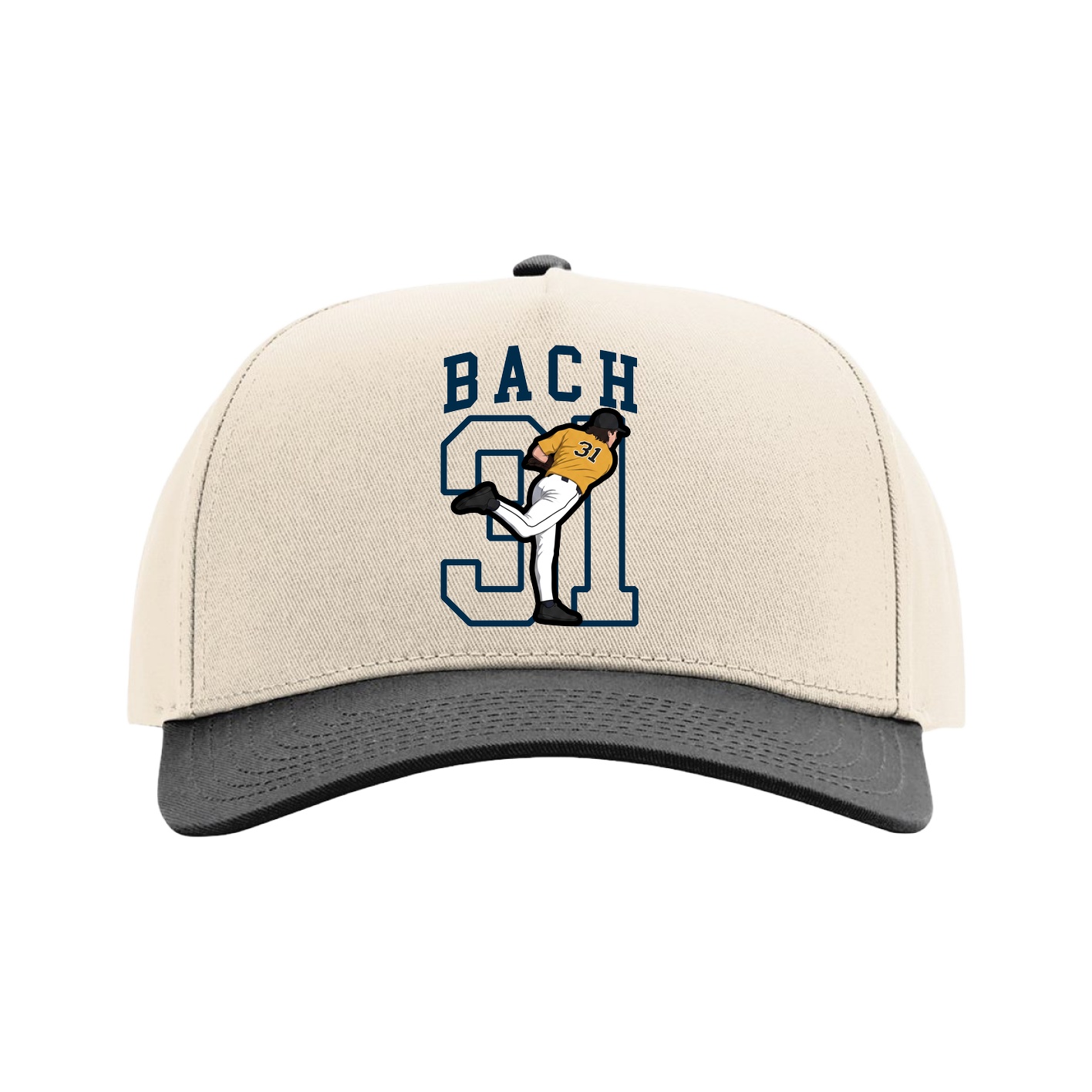 Full Fabric Five-Panel Champ Cap
