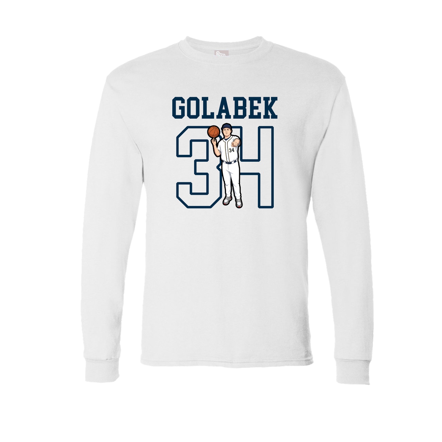 Long Sleeve Tee — Shirsey in White