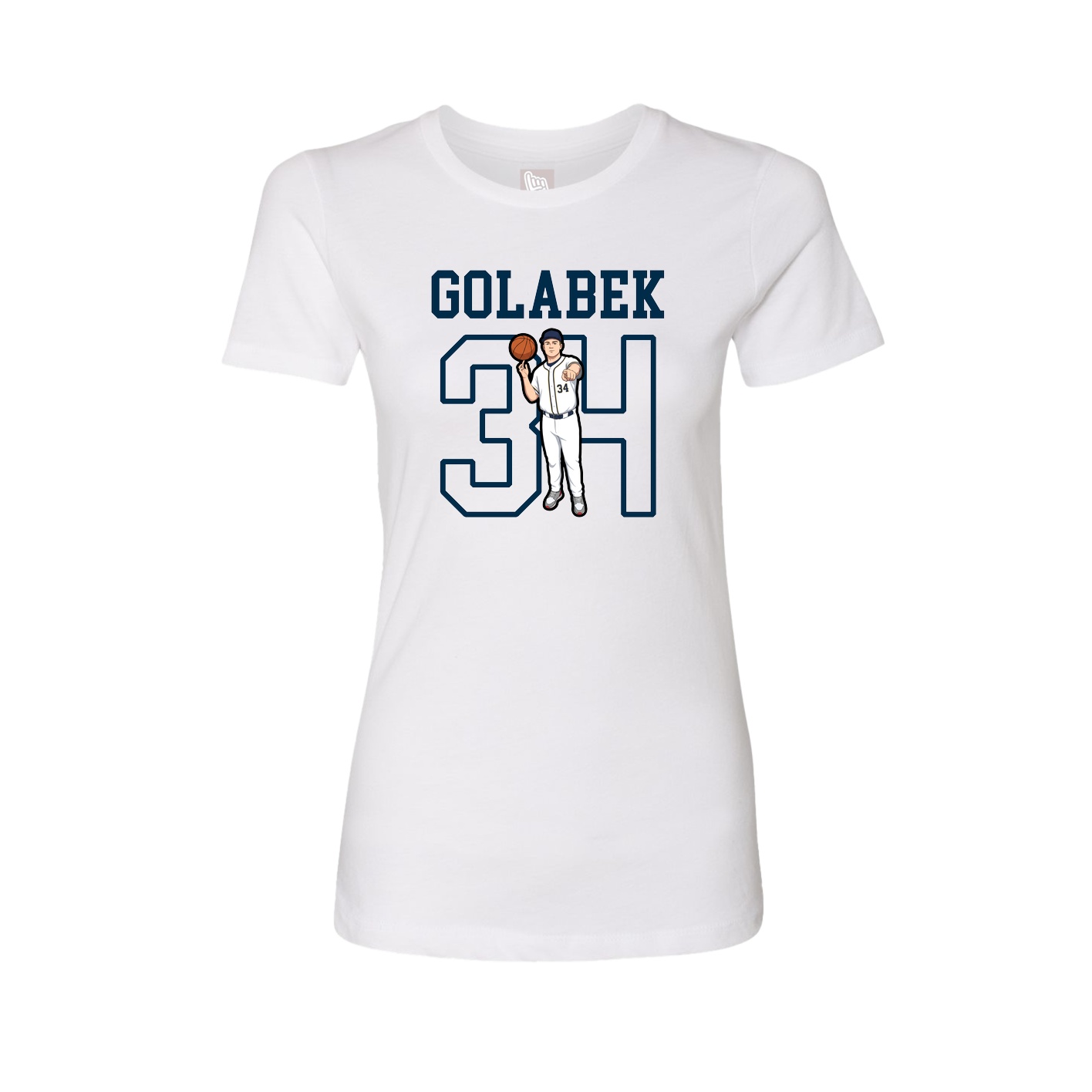 Fitted Women's Tee — Shirsey in White