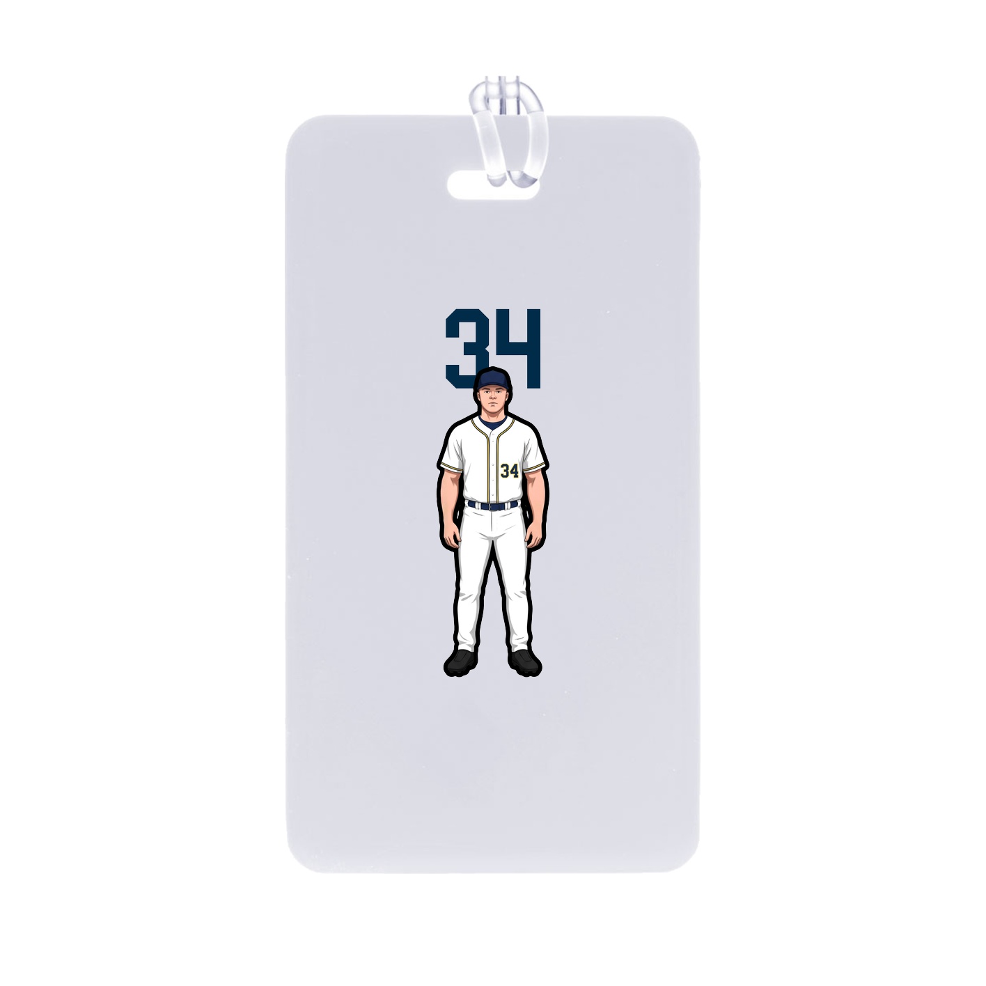 Bag Tag — Number Top in Classic