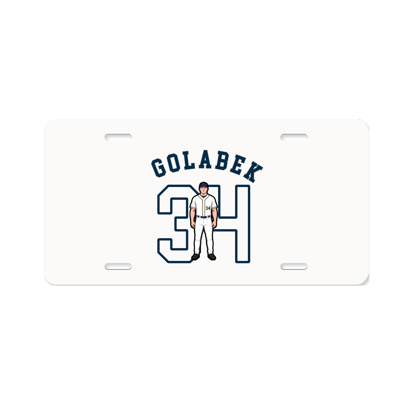 License Plate — Shirsey Arch in Classic