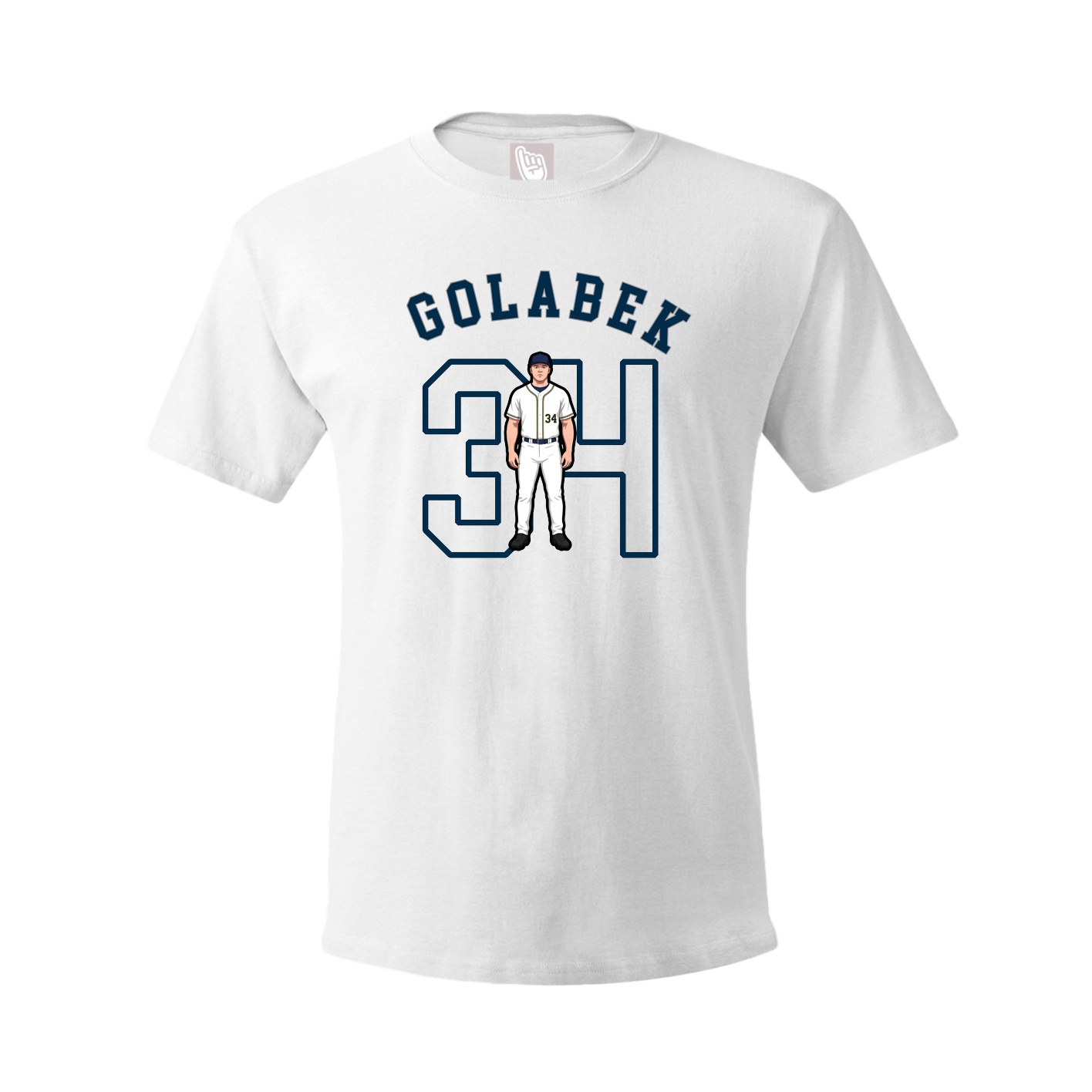 Youth Tee — Shirsey Arch in White