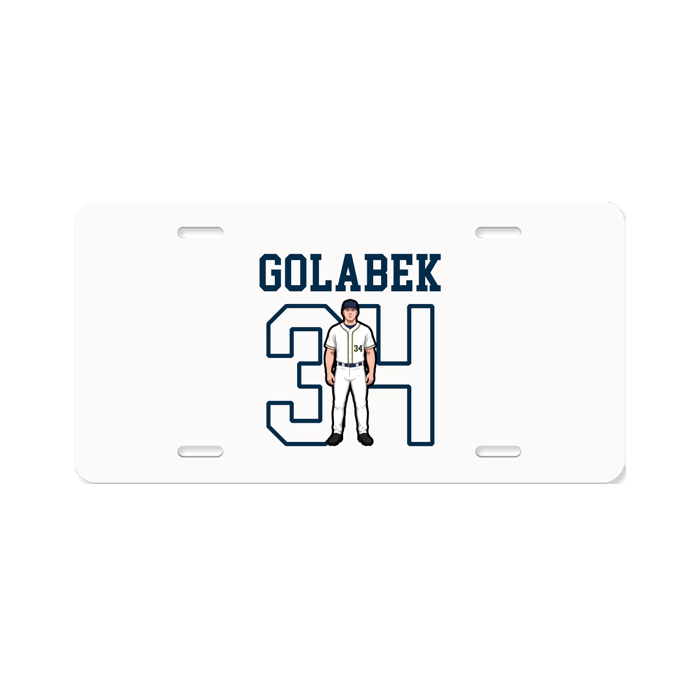 License Plate — Shirsey in Classic