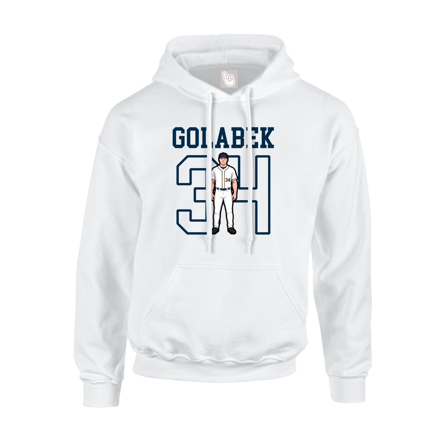 Youth Hoodie — Shirsey in White