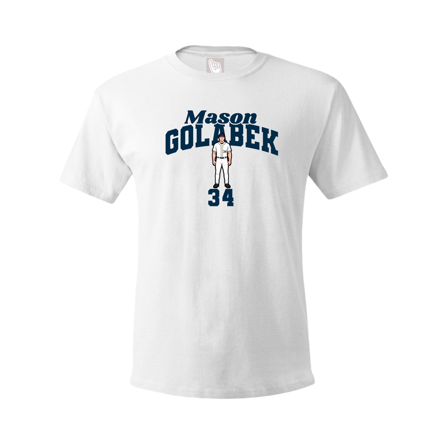 Tee — Signature Arch in White