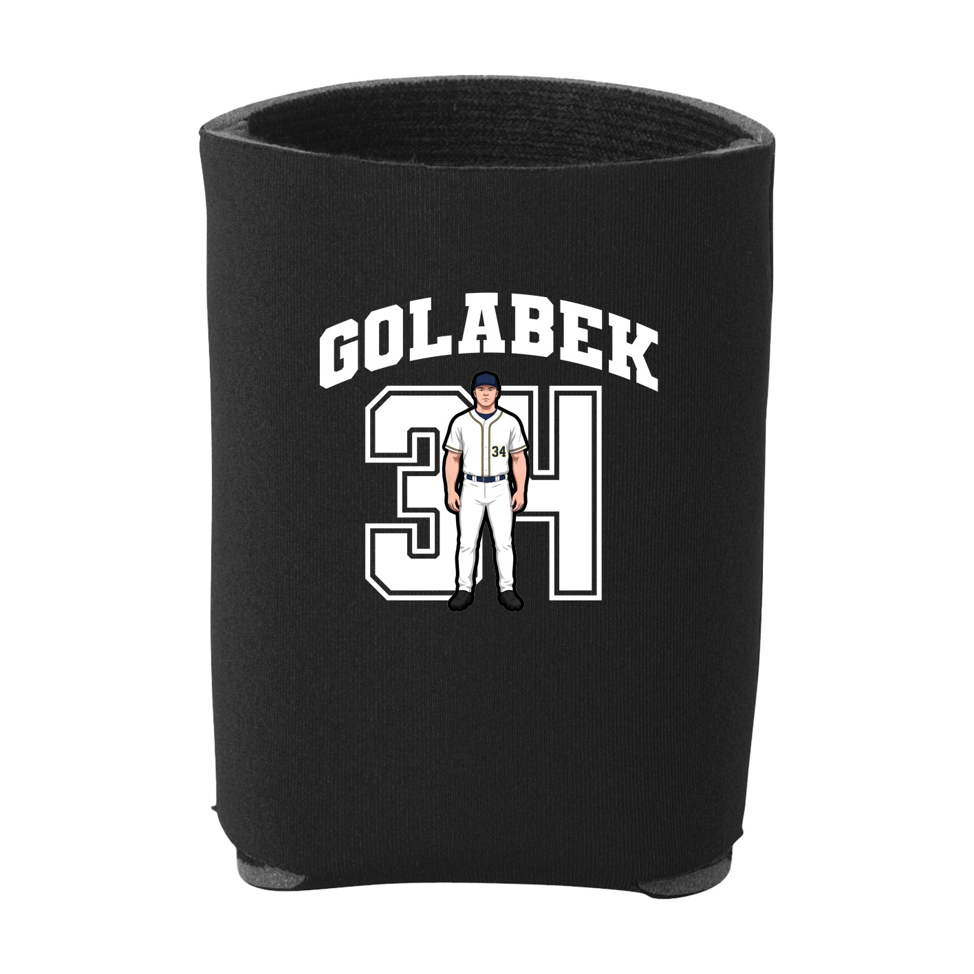 Can Holder — Number in Black