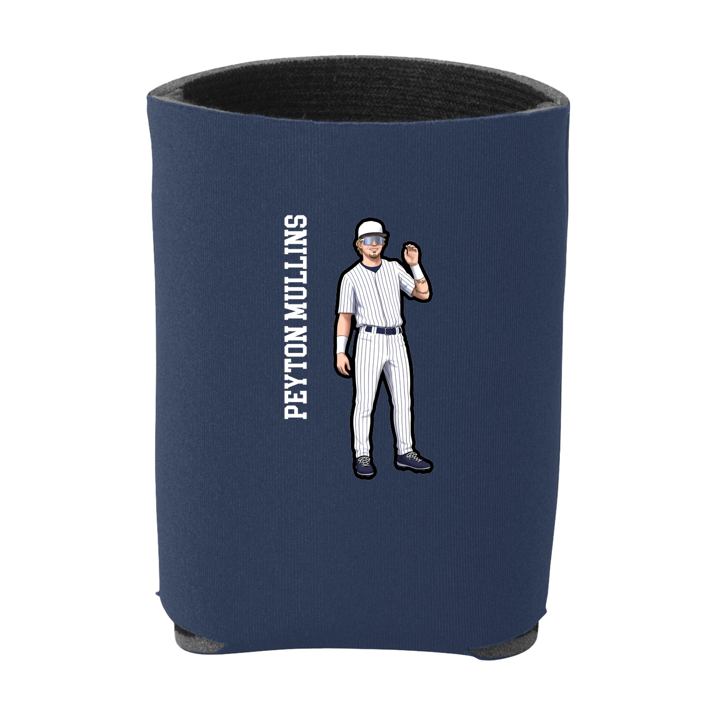 Can Holder — Name Vertical in Navy