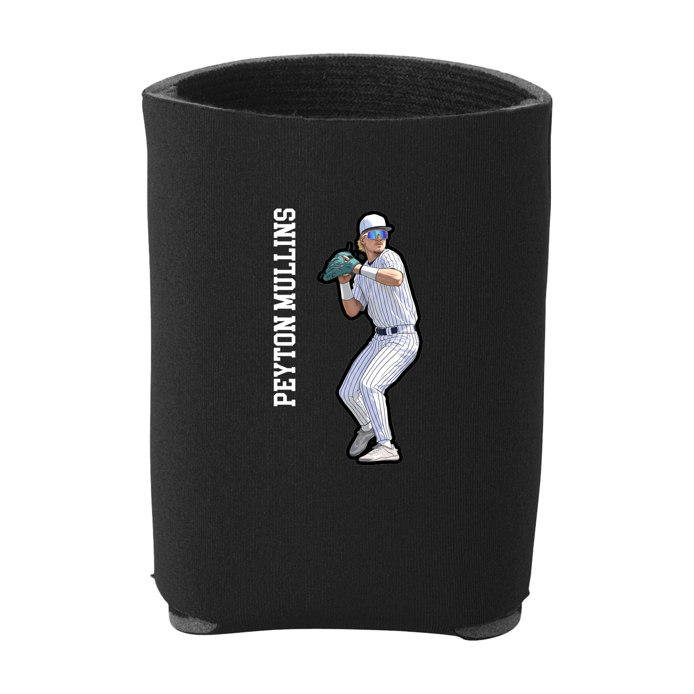 Can Holder — Name Vertical in Black