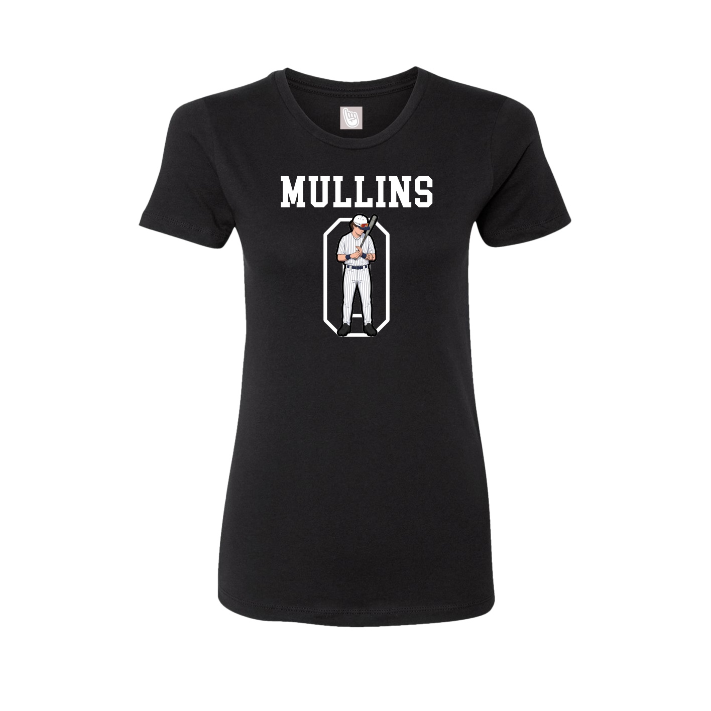 Fitted Women's Tee — Shirsey in Black