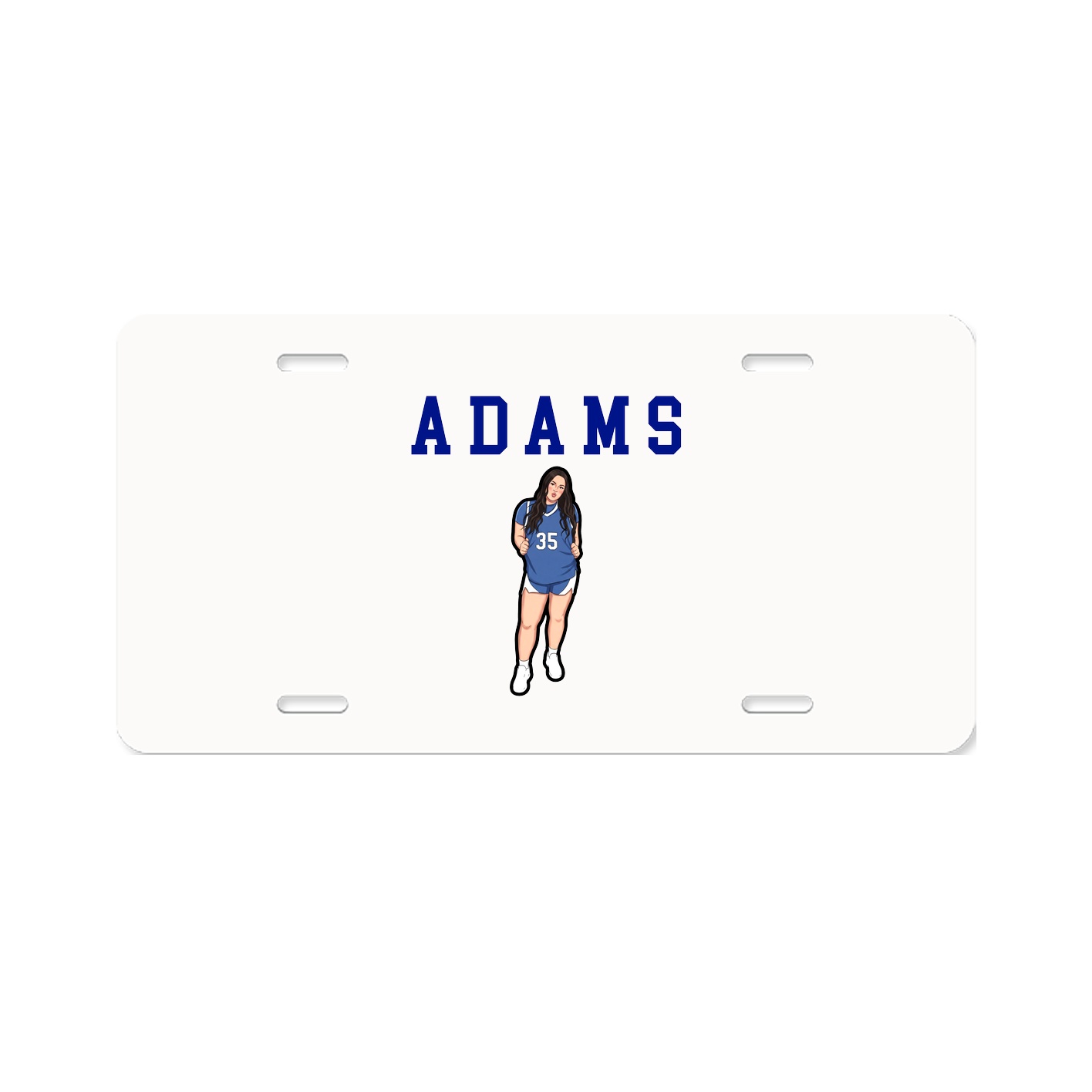 License Plate — Shirsey in Classic