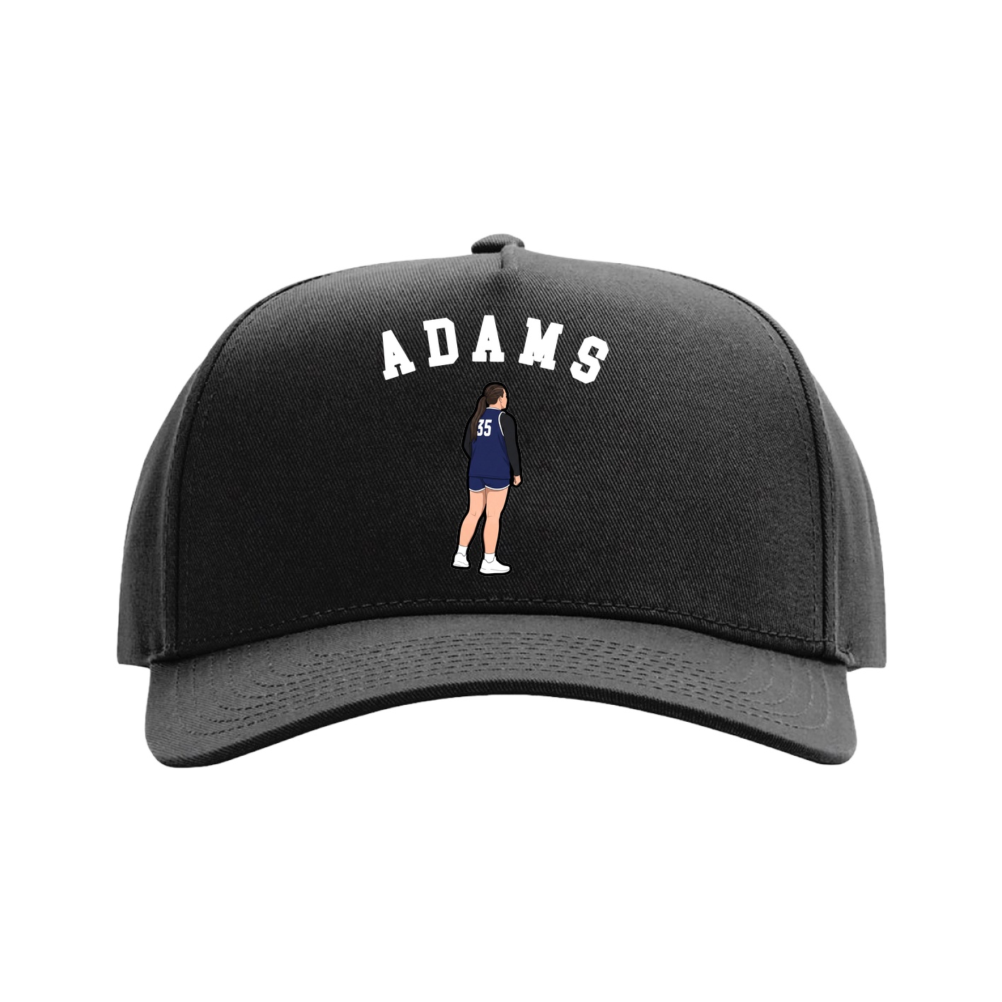 Full Fabric Five-Panel Champ Cap