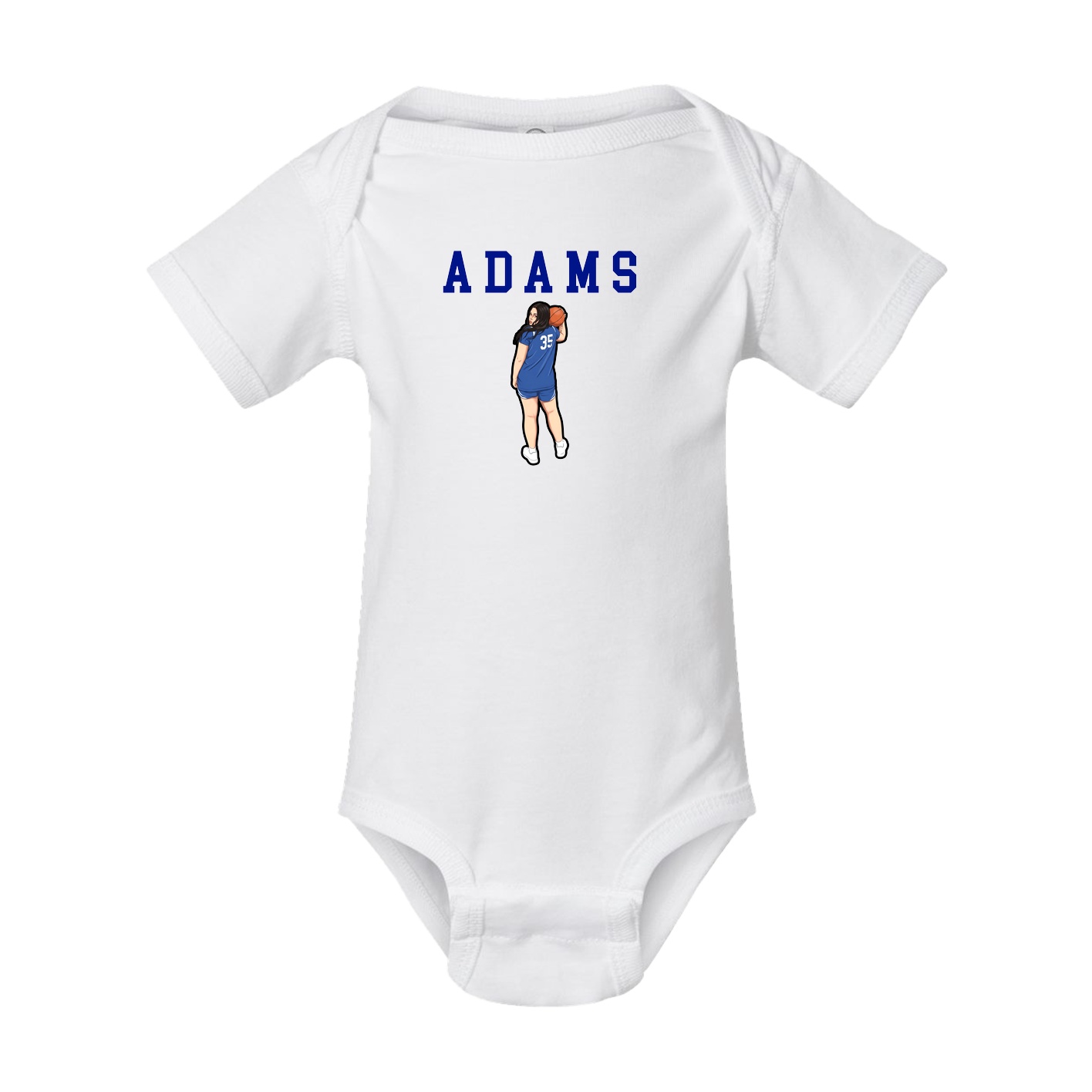 Baby Onesie — Shirsey in White
