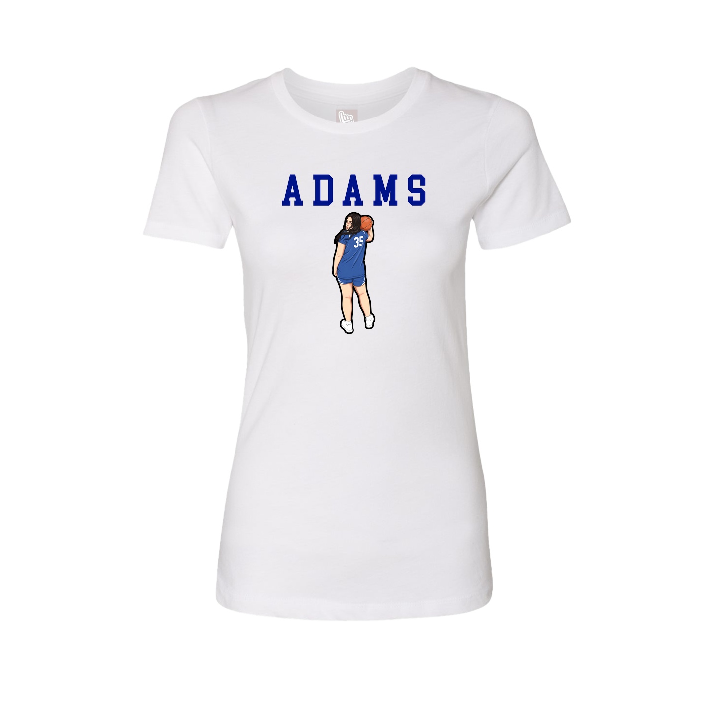 Fitted Women's Tee — Shirsey in White