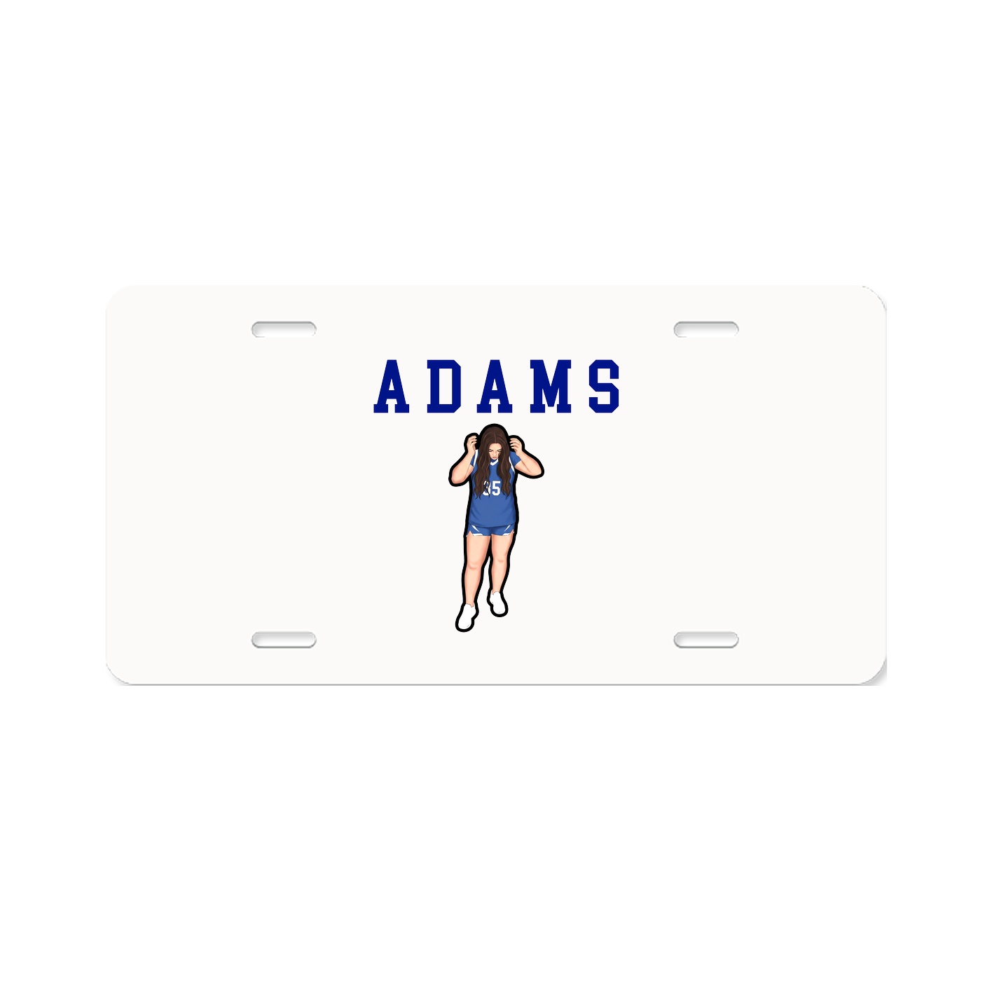 License Plate — Shirsey in Classic