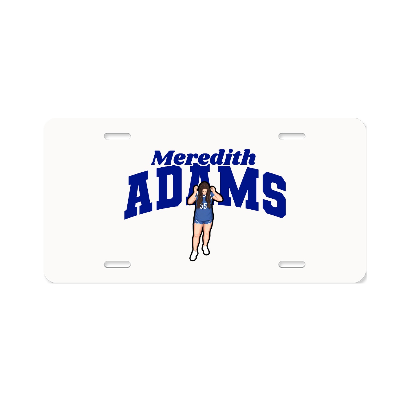 License Plate — Signature Arch in Classic