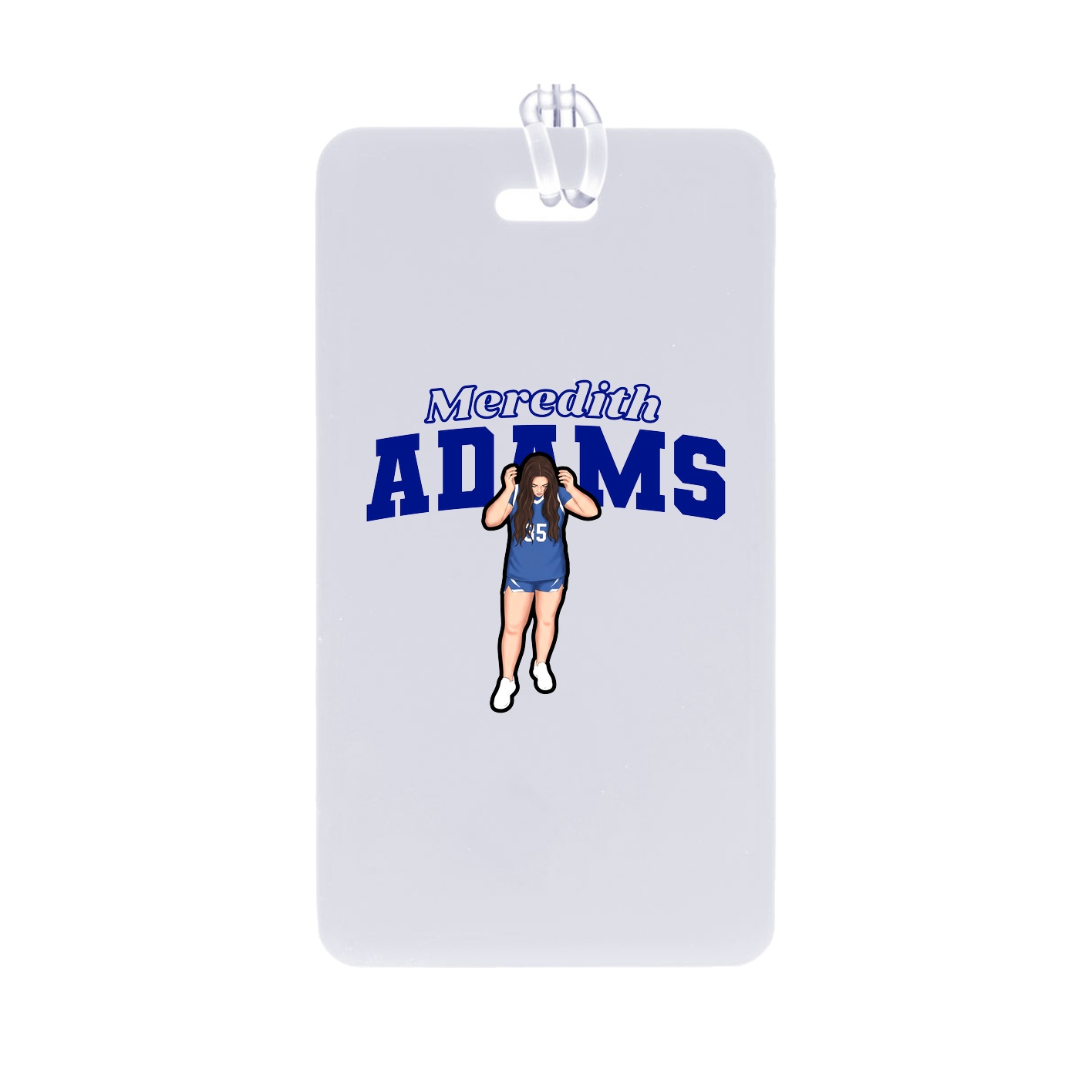 Bag Tag — Name Arch in Classic