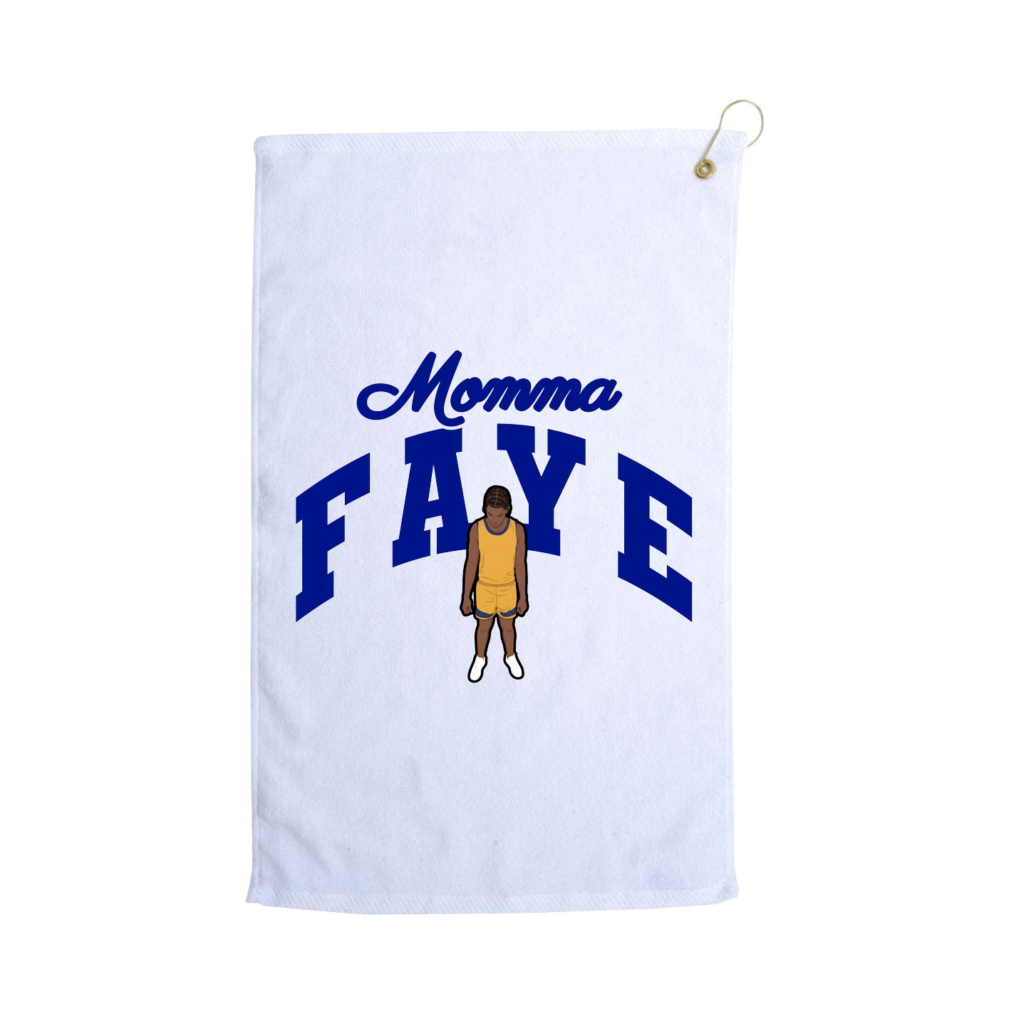 Golf Towel — Mothers Day Arch in White