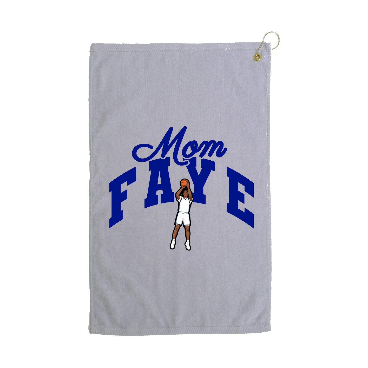 Golf Towel — Mothers Day Arch in Grey