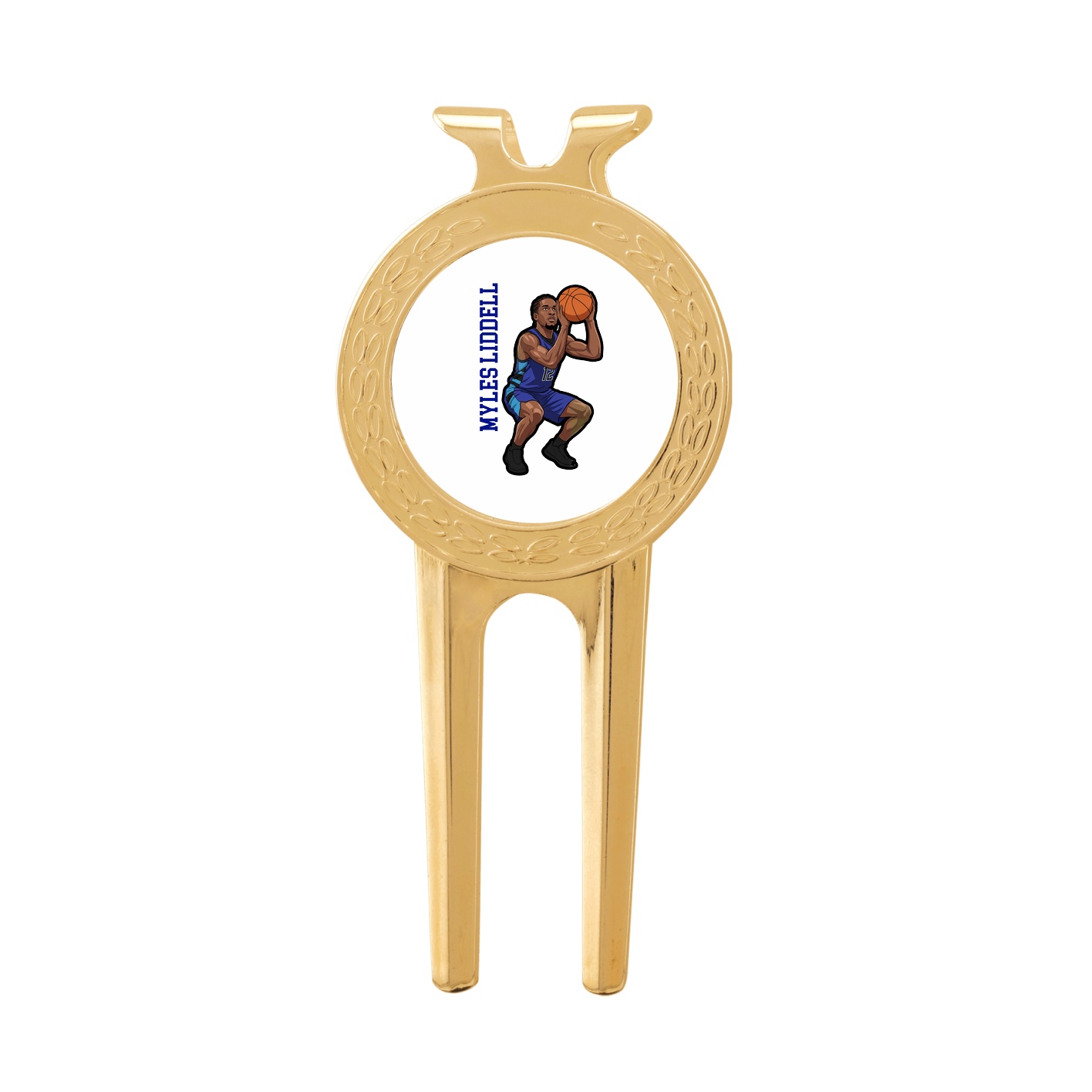 Divot Tool with Ball Marker — Name Vertical in Classic