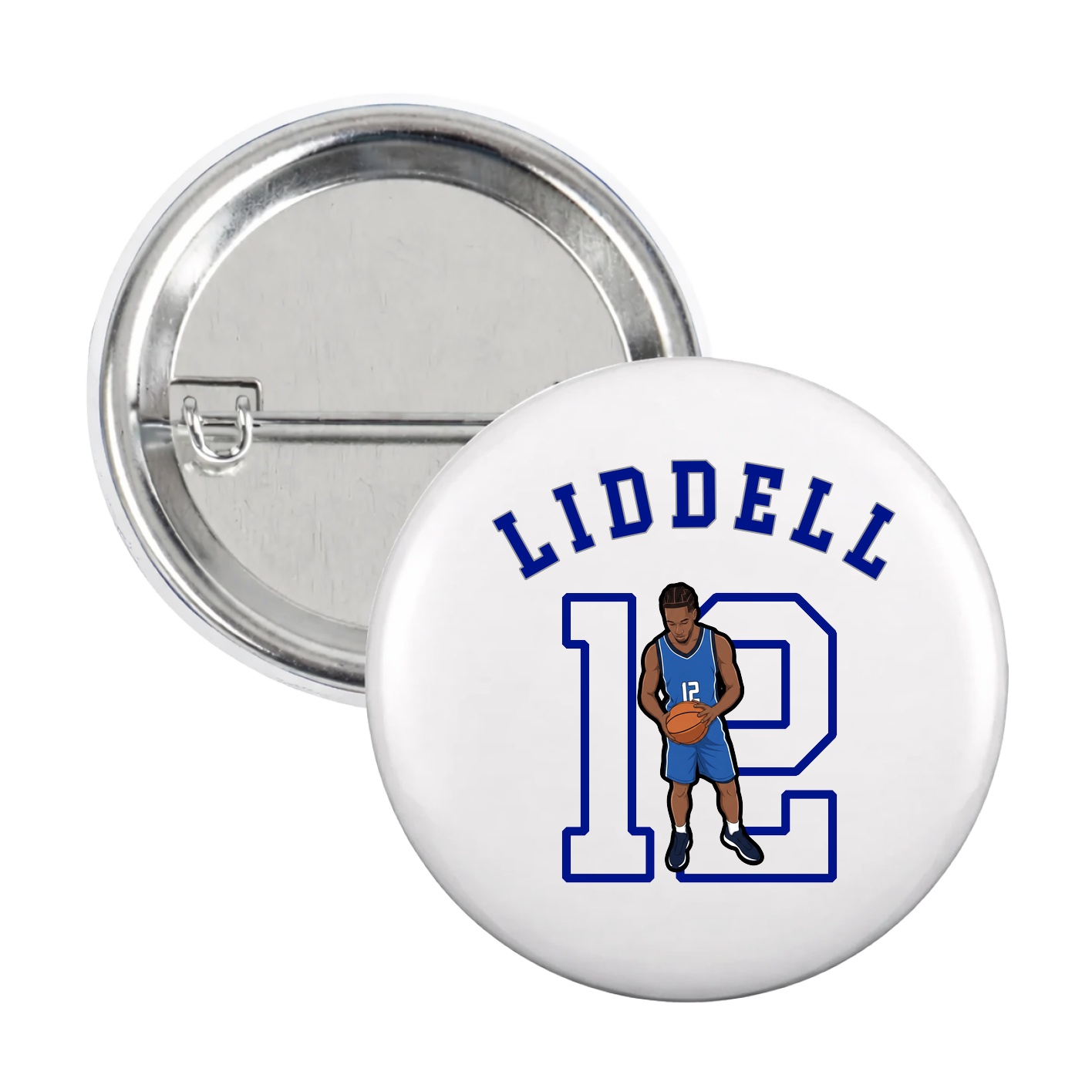 Game Day Button — Shirsey Arch in White