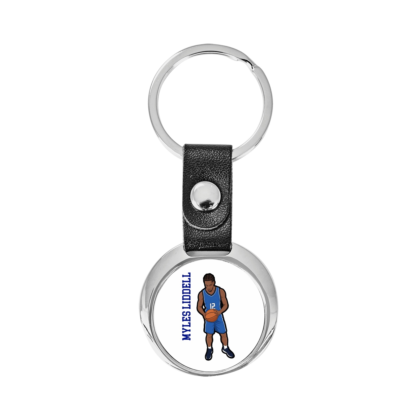Key Chain — Name Vertical in Classic