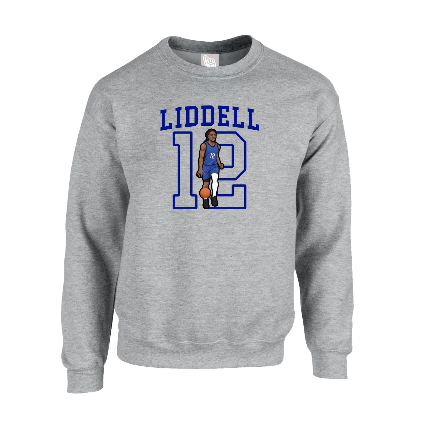 Fleece Crew — Shirsey in Grey