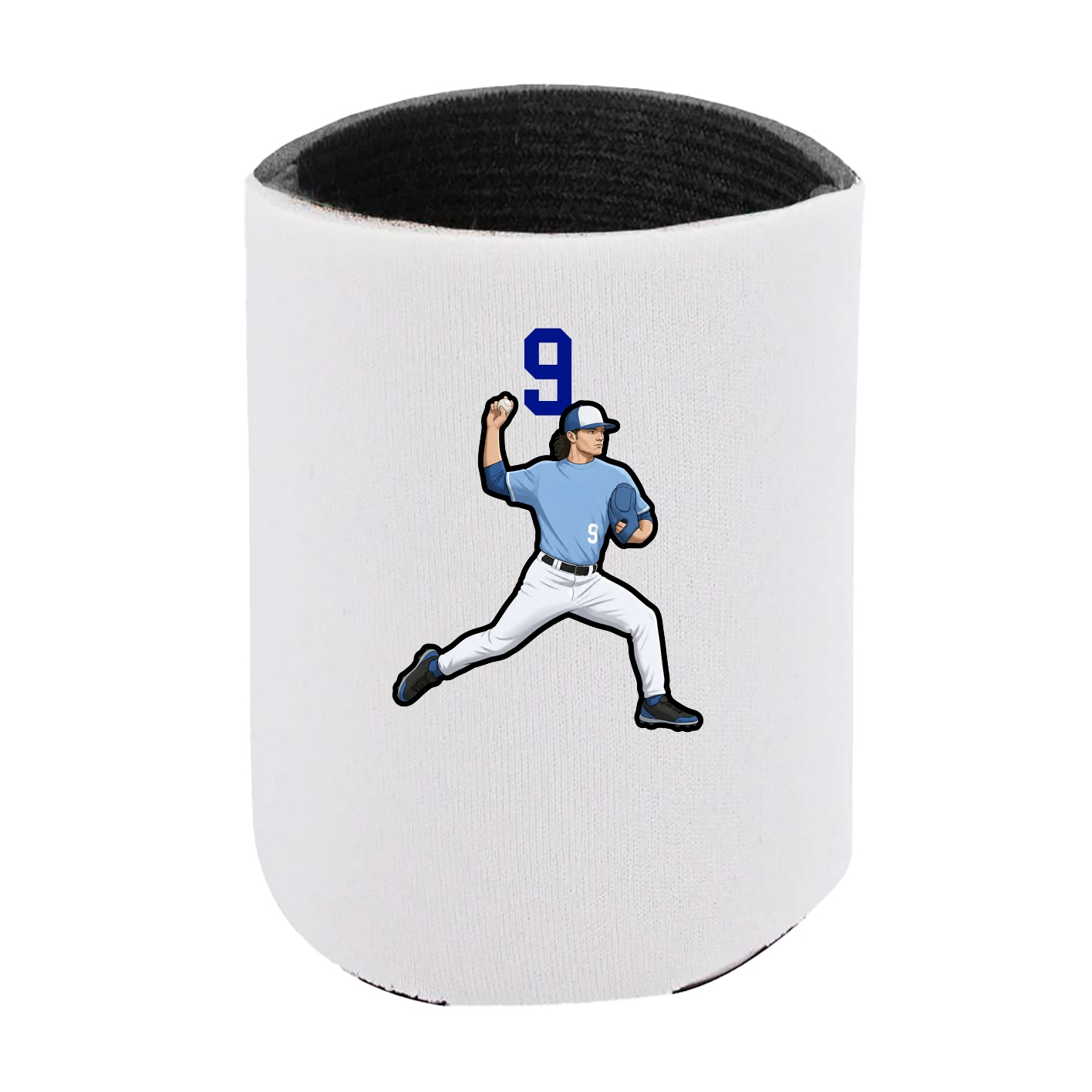 Can Holder — Number Top in White