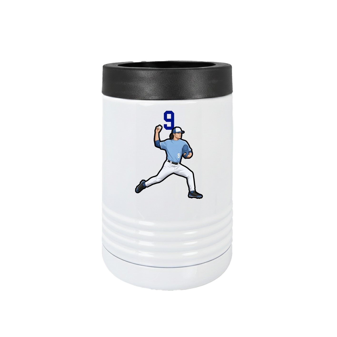 Beverage Holder — Number Top in White
