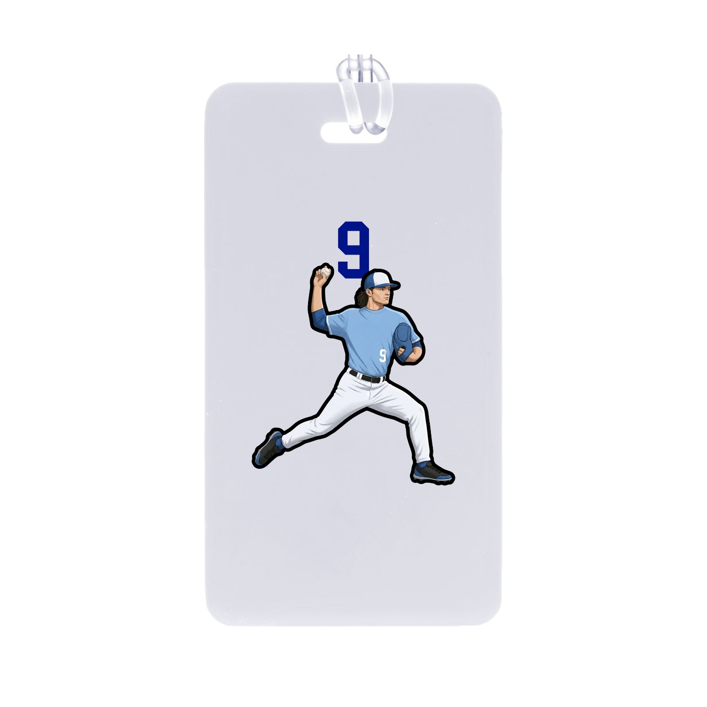 Bag Tag — Number Top in Classic