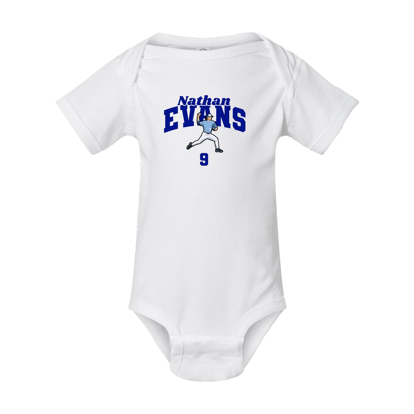 Baby Onesie — Signature Arch in White