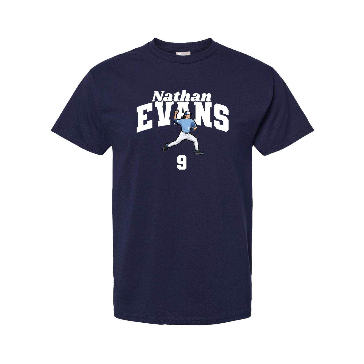 Youth Tee — Signature Arch in Navy