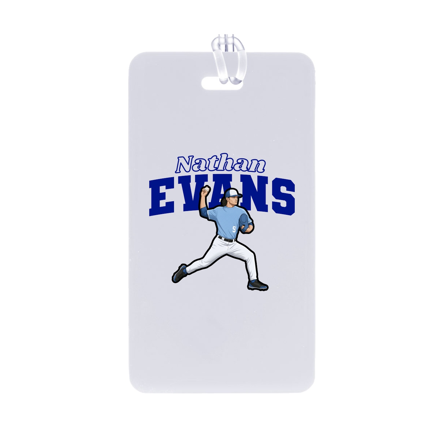 Bag Tag — Name Arch in Classic
