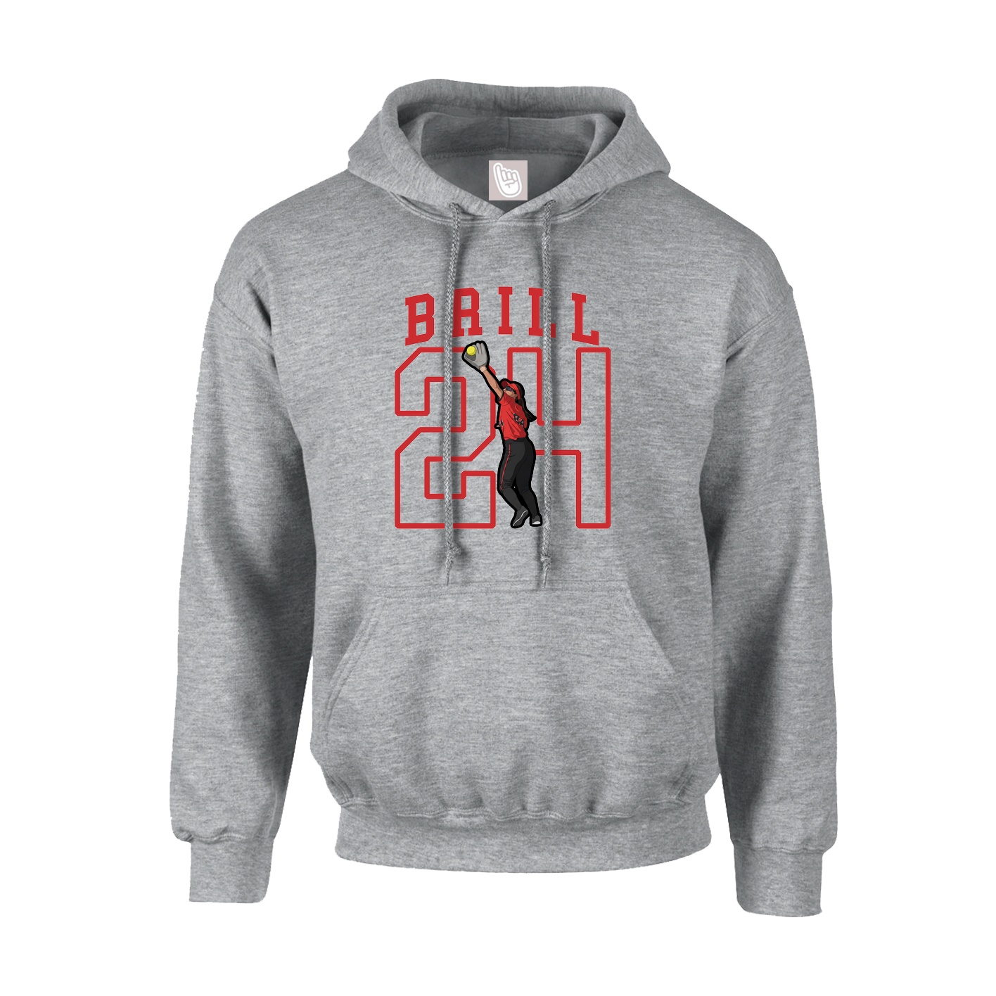 Youth Hoodie — Shirsey in Grey