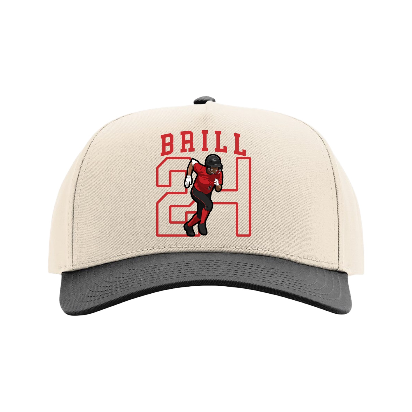 Full Fabric Five-Panel Champ Cap
