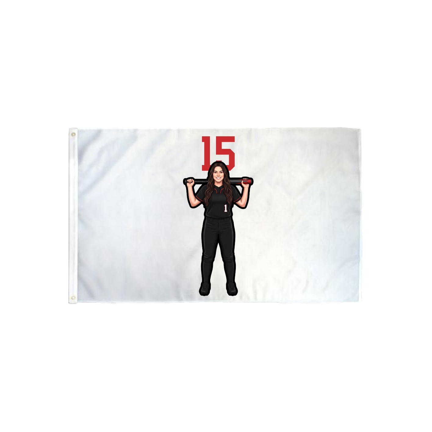 3x5 Flag — Number Top in Classic