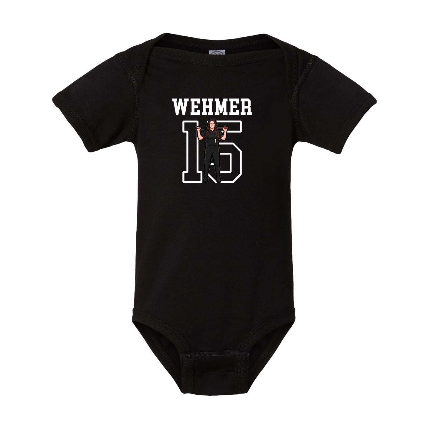 Baby Onesie — Shirsey in Black