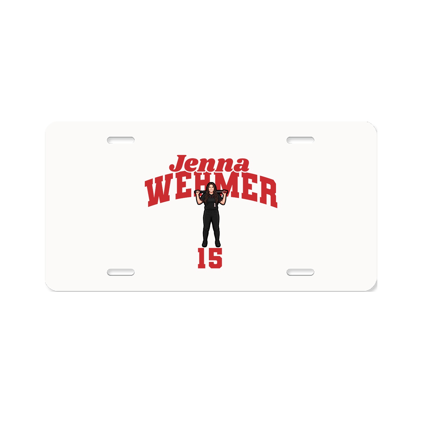 License Plate — Signature Arch in Classic
