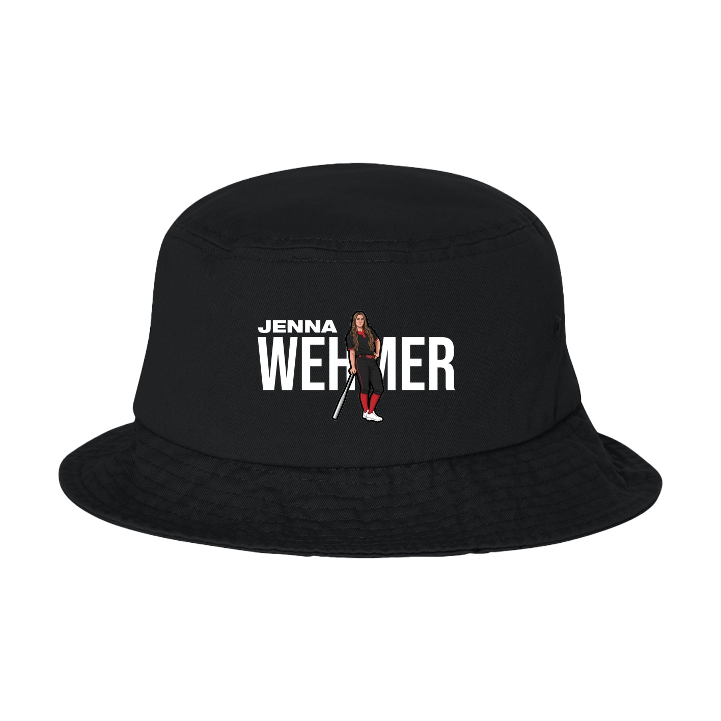 Bucket Cap — Player Name in Black