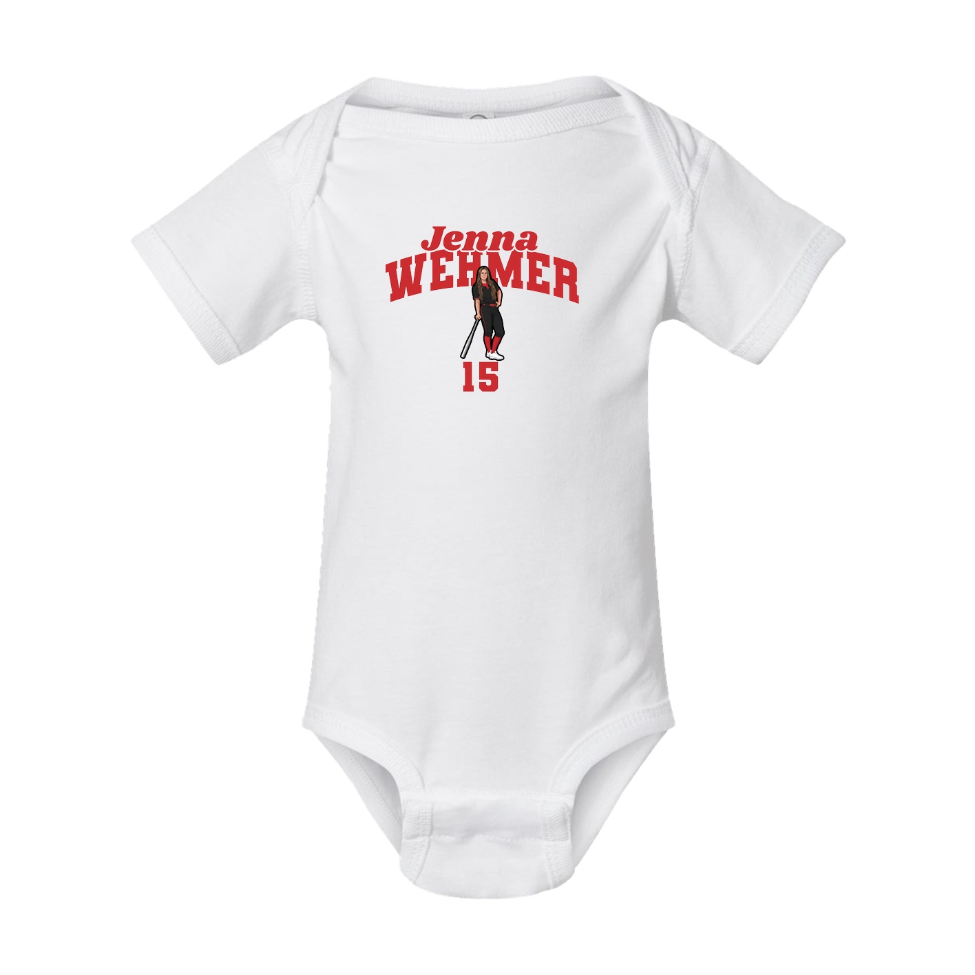 Baby Onesie — Signature Arch in White