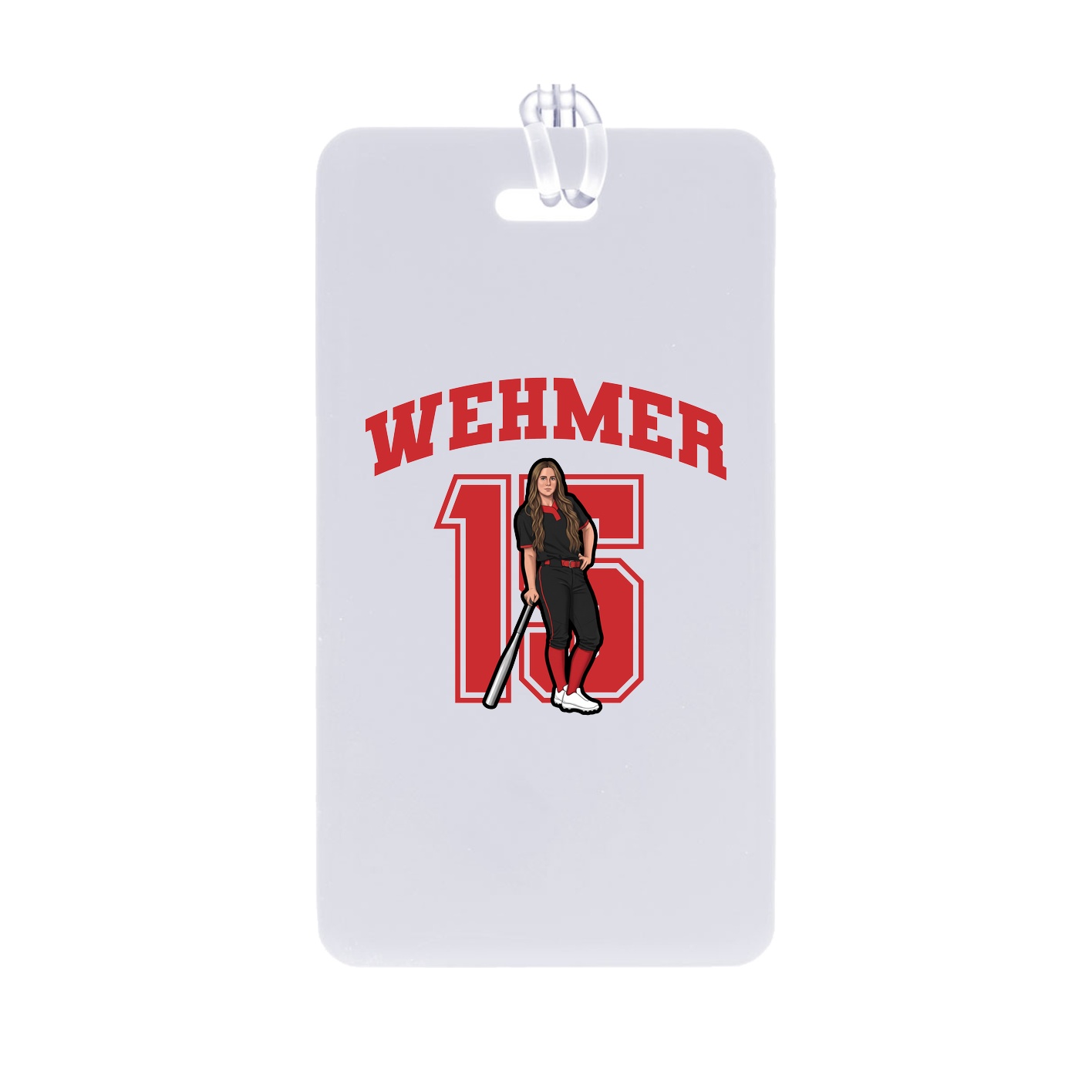 Bag Tag — Number in Classic